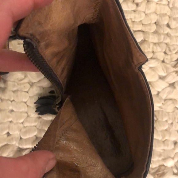 Eric Michael Leather Block Wood Heel Studded Boots Size EU 41 - Picture 12 of 16